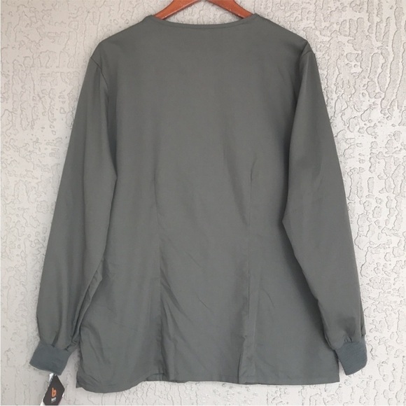 Grey's Anatomy By Barco Long Sleeve 3 Pocket Warm Up Scrub Jacket‎ - Picture 7 of 13
